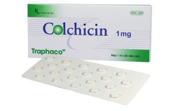 Thuốc Colchicine dùng trong điều trị bệnh gout