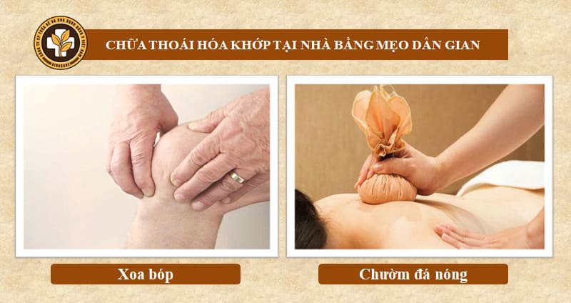 Chữa thoái hóa khớp tại nhà