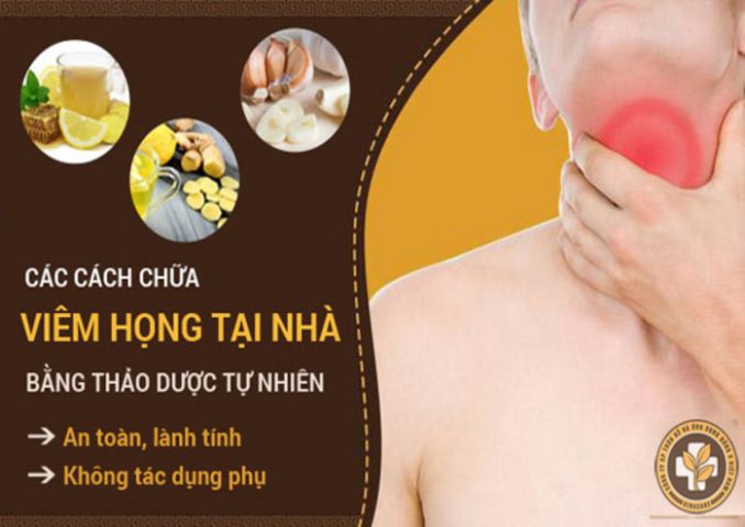 Chữa viêm họng bằng mẹo dân gian tại nhà