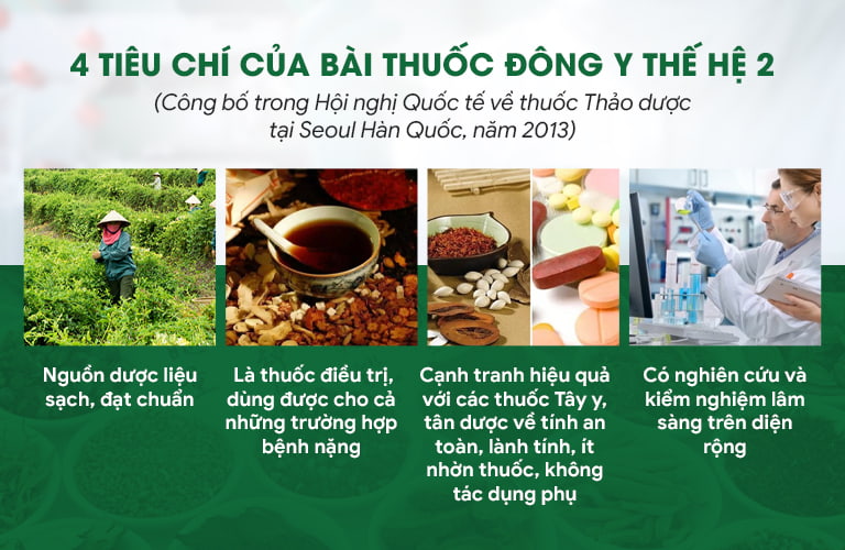 4 tiêu chí có ở bài thuốc Sơ can Bình vị tán thế hệ 2