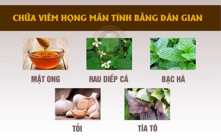 Chữa viêm họng mãn tính bằng dân gian