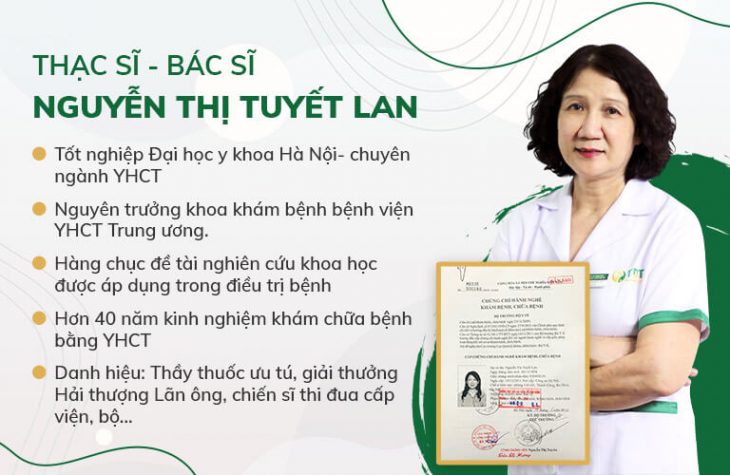 Ths Bs Tuyết Lan - GĐ Chuyên môn Thuốc dân tộc