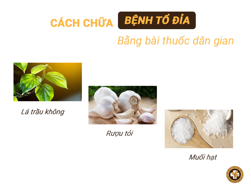 Một vài mẹo dân gian chữa bệnh tổ đỉa tại nhà