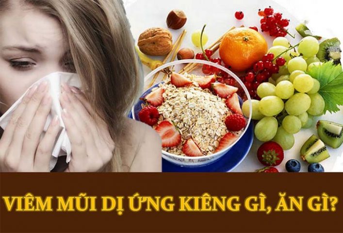 Viêm mũi dị ứng kiêng gì