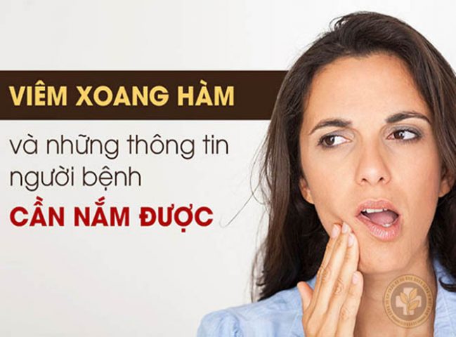 Viêm xoang hàm