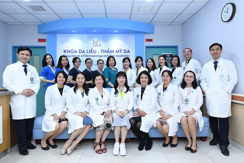 Khoa Da liễu thẩm mỹ da - Bệnh viện Đại học Y dược TP. Hồ Chí Minh quy tụ đội ngũ chuyên gia giàu kinh nghiệm