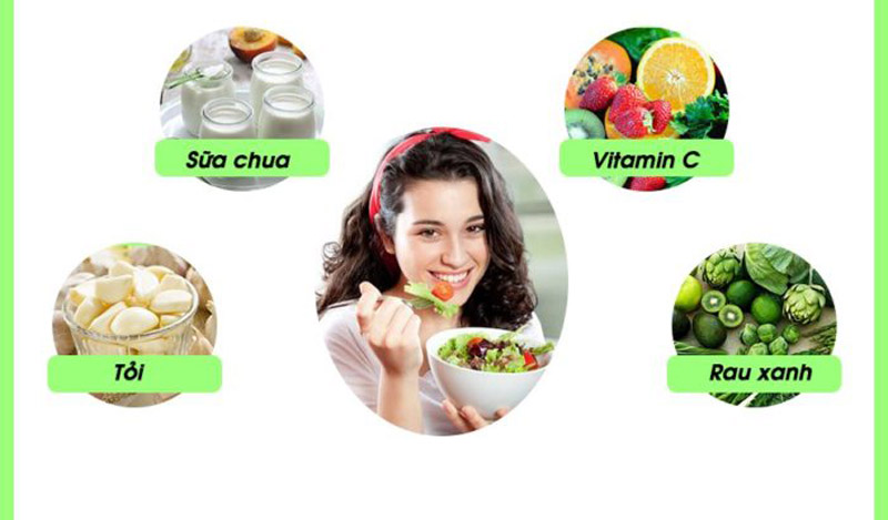 Người bị viêm xoang hàm cần bổ sung nhiều vitamin, các chất nâng cao sức đề kháng