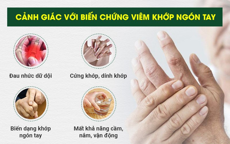 Biến chứng thường gặp khi bệnh không được điều trị sớm