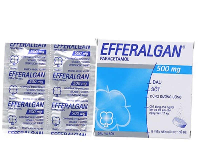 Thuốc giảm đau loại nhẹ Efferalgan