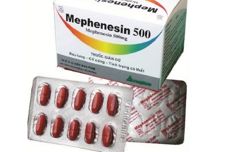 Thuốc giãn cơ hiệu quả Mephenesin