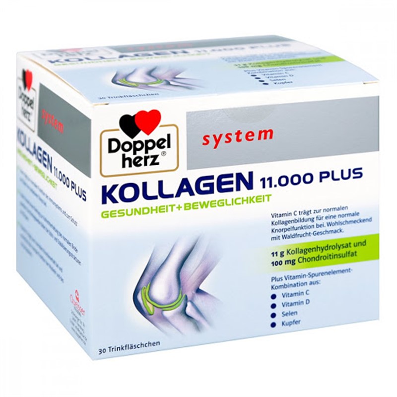 Collagen thuỷ phân Doppelherz Kollagen 11.000 Plus