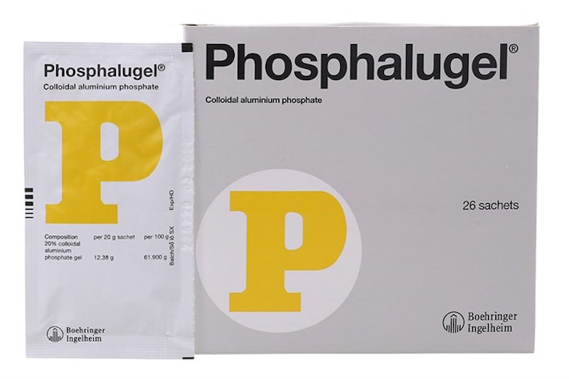 Thuốc đau bao tử Phosphalugel (chữ P)