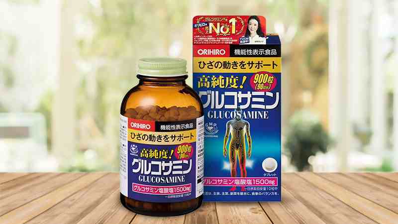 Thuốc trị đau nhức xương khớp Glucosamine Orihiro 1500mg