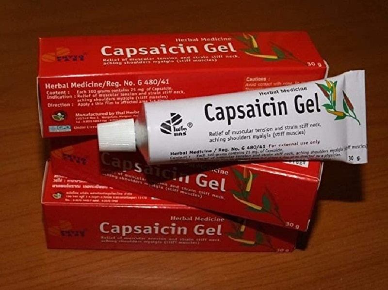 Thuốc bôi ngoài da Capsaicin