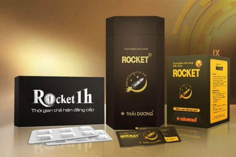 Thuốc trị rối loạn cương dương Rocket 1h