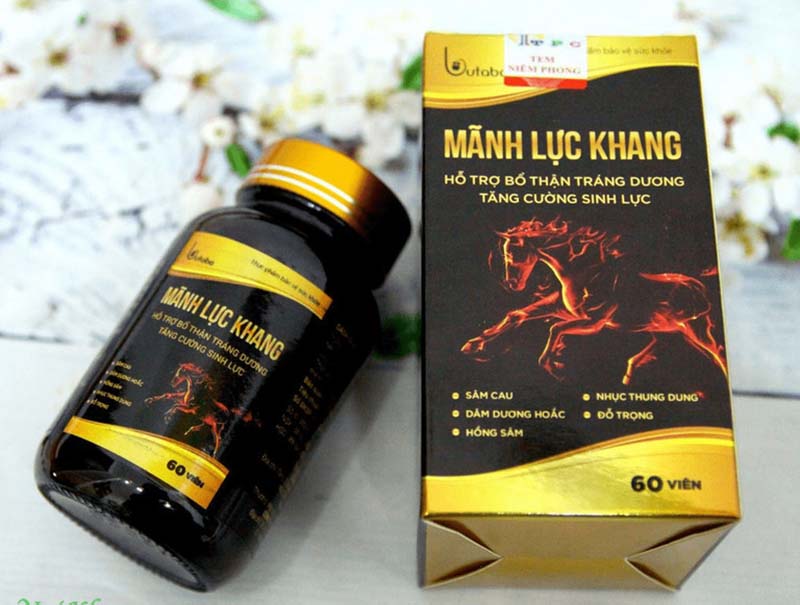 Mãnh Lực Khang - sản phẩm cho sinh lý nam