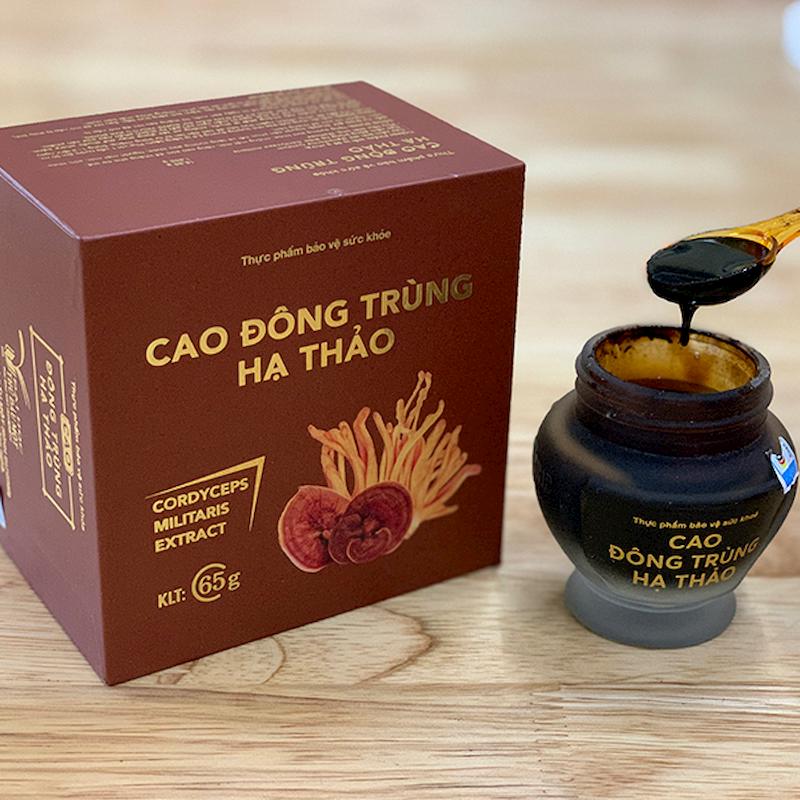 Sản phẩm đông trùng dạng cao có tác dụng rất tốt đối với sức khỏe người dùng