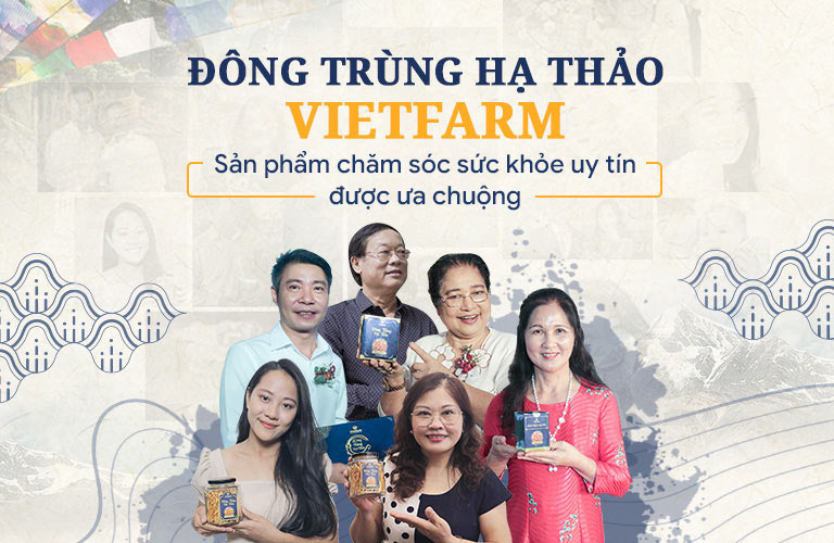 NS Văn Báu, NS Thanh Tú, NS Phú Thăng, NS Công Lý, diễn viên Tùng Dương,... giới thiệu Đông trùng hạ thảo Vietfarm đến đông đảo người hâm mộ