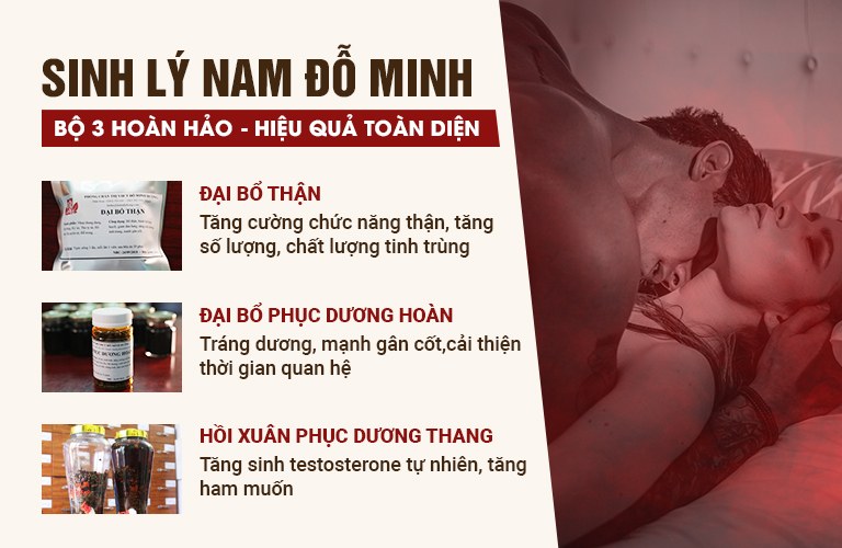 Thành phần, công dụng của bài thuốc Sinh lý Nam Đỗ Minh