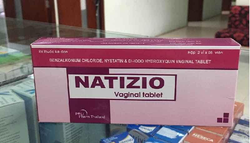 Viên Natizio dạng đặt chữa bệnh phụ nữ