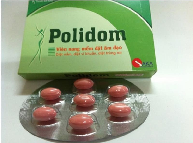 Viên đặt Polidom chữa viêm phụ khoa