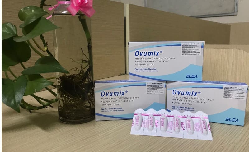 Viên chữa viêm nhiễm âm đạo Ovumix