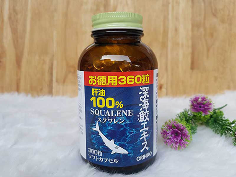 Squalene Orihiro là thực phẩm chức năng được Bộ Y tế Nhật Bản cấp phép lưu hành