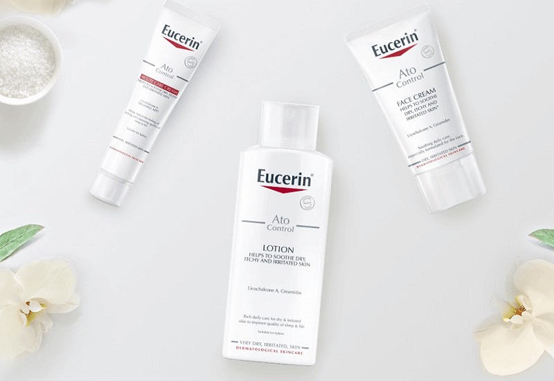 Kem bôi chữa ngứa da mặt Eucerin Ato Control