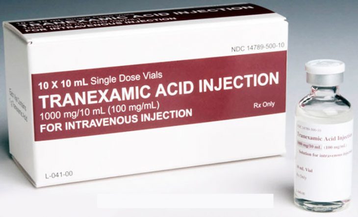 Câu trả lời cho tiểu ra máu uống thuốc gì là thuốc tranexamic acid