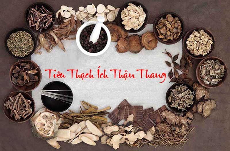 Bài thuốc Tiêu thạch Ích thận thang bao gồm các thảo dược quý