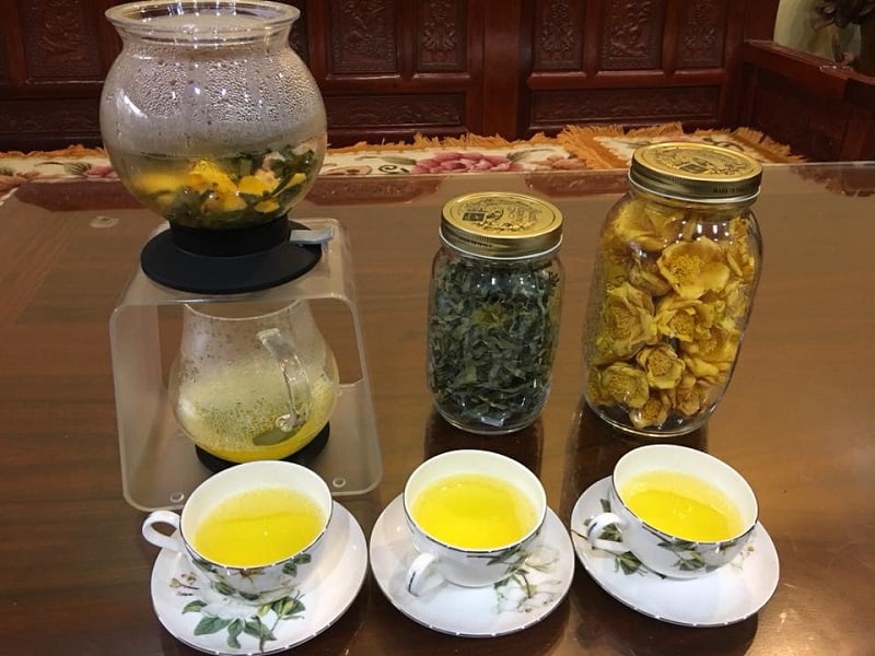 Pha trà để uống là cách hay được dùng nhất