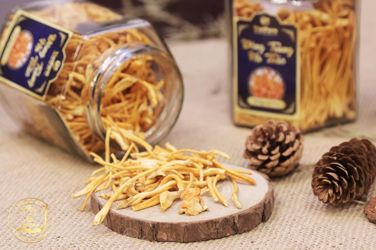 Sản phẩm Đông trùng hạ thảo Vietfarm sợi khô
