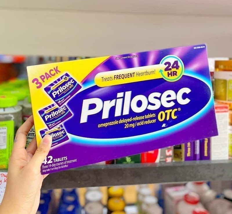 Thuốc dạ dày của Mỹ Prilosec OTC