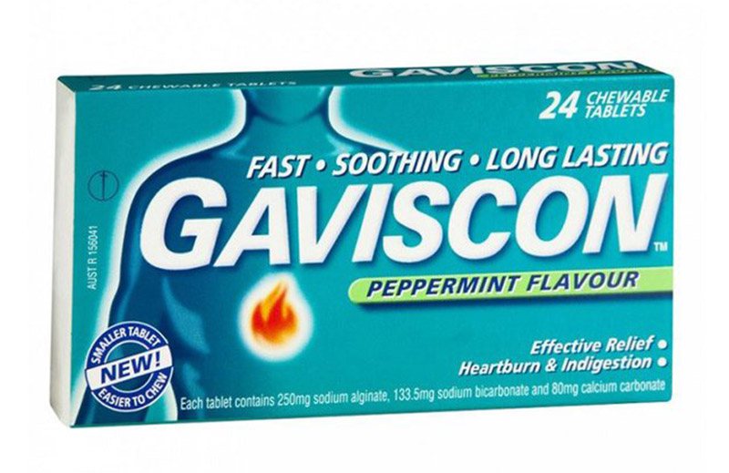 Thuốc chữa đau dạ dày cho trẻ em Gaviscon