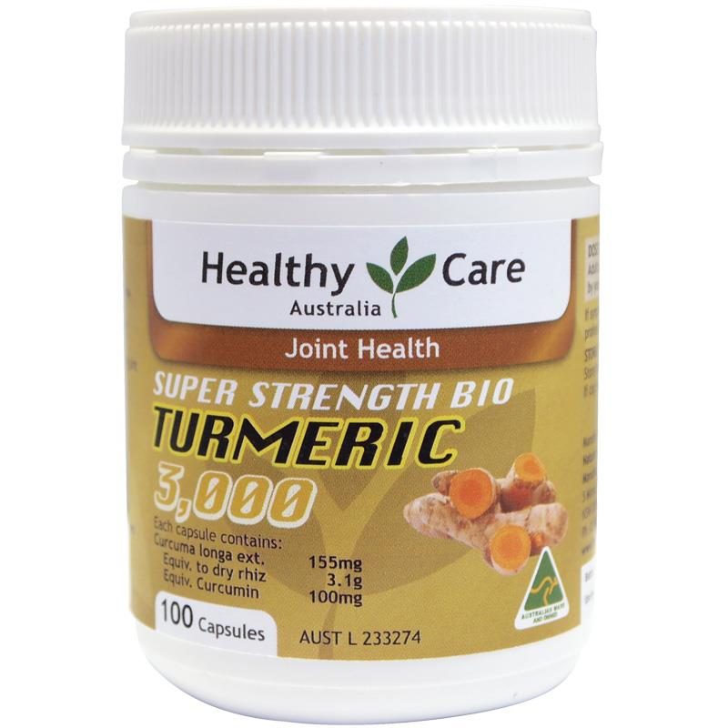 Viên uống tinh chất nghệ Healthy Care Turmeric 3000 
