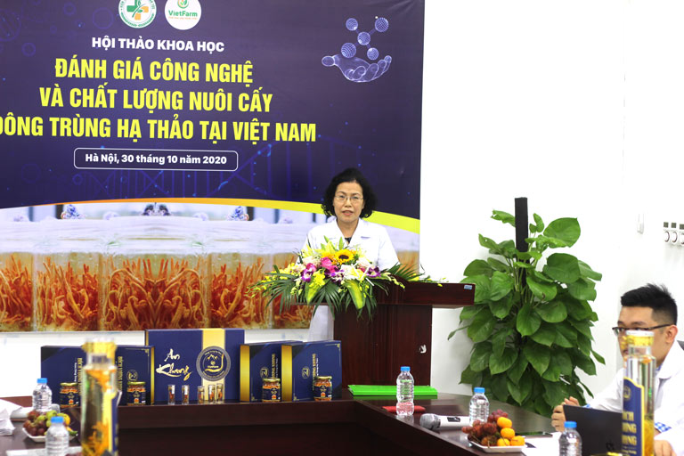 TS.BS Vân Anh phát biểu về đề án nghiên cứu khoa học chuyên sâu ĐTHT