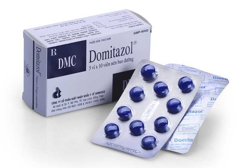 Domitazol có tác dụng chống viêm nhiễm, kháng khuẩn, ký sinh trùng và nấm