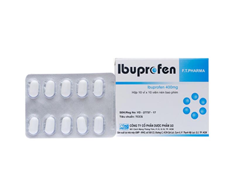 Ibuprofen được sử dụng chống đau và viêm ở mức độ từ nhẹ đến vừa