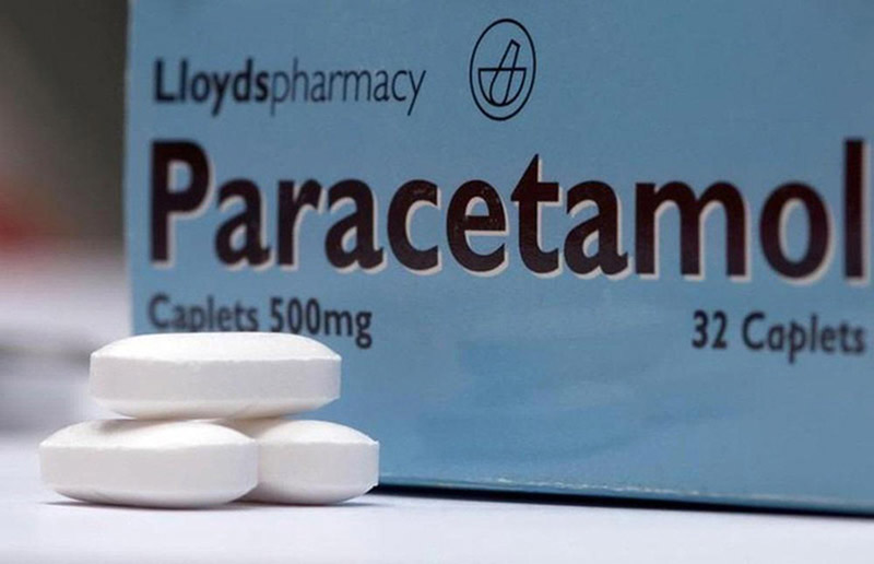 Bệnh nhân có thể sử dụng Paracetamol để làm giảm các cơn đau nhức