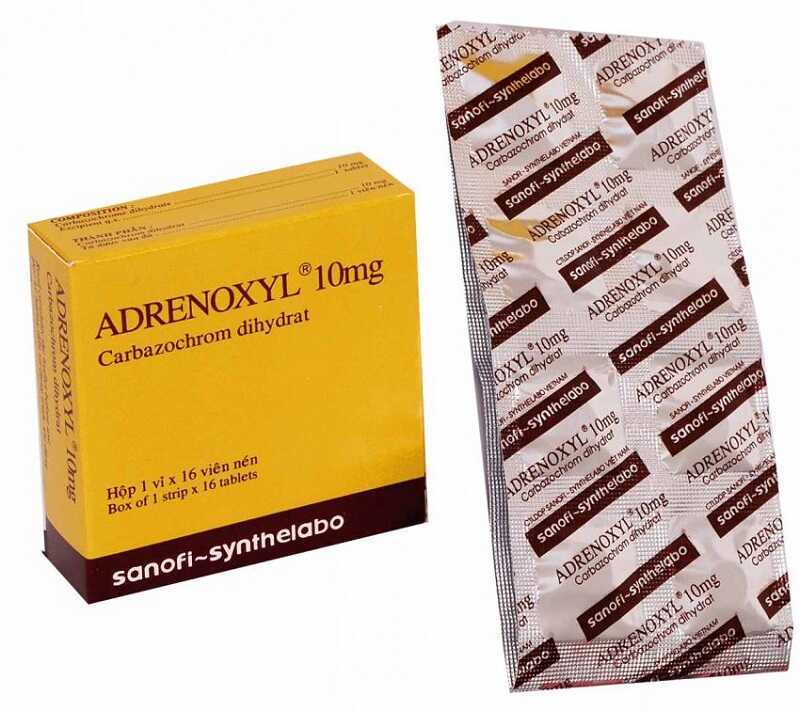 Thuốc Adrenoxyl có công dụng cầm máu cho người bệnh