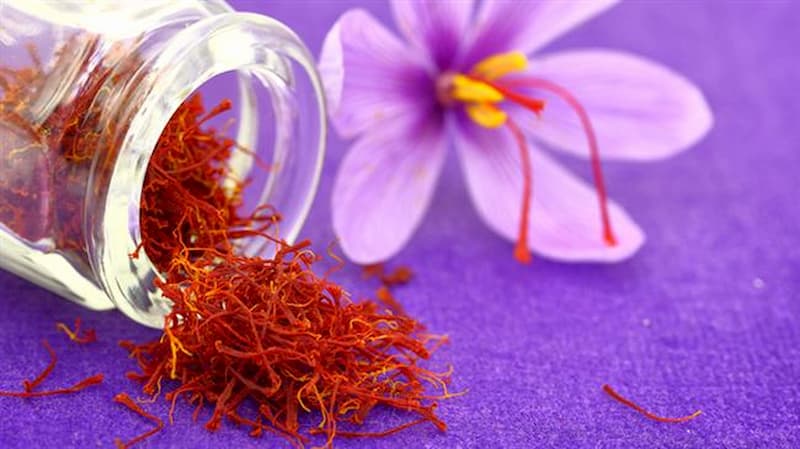 Nhụy hoa nghệ tây có thể giúp bà bầu cải thiện tâm trạng hiệu quả
