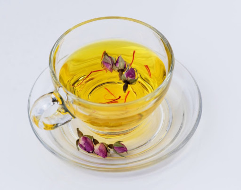  Trà nhụy hoa nghệ tây có mùi thơm đặc trưng