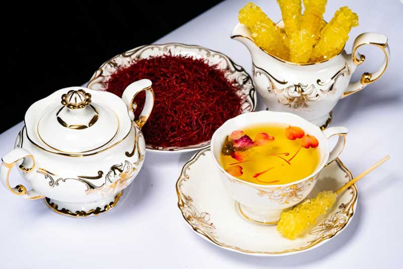 Saffron được kết hợp với nhiều thực phẩm, tạo thành món ăn bổ dưỡng