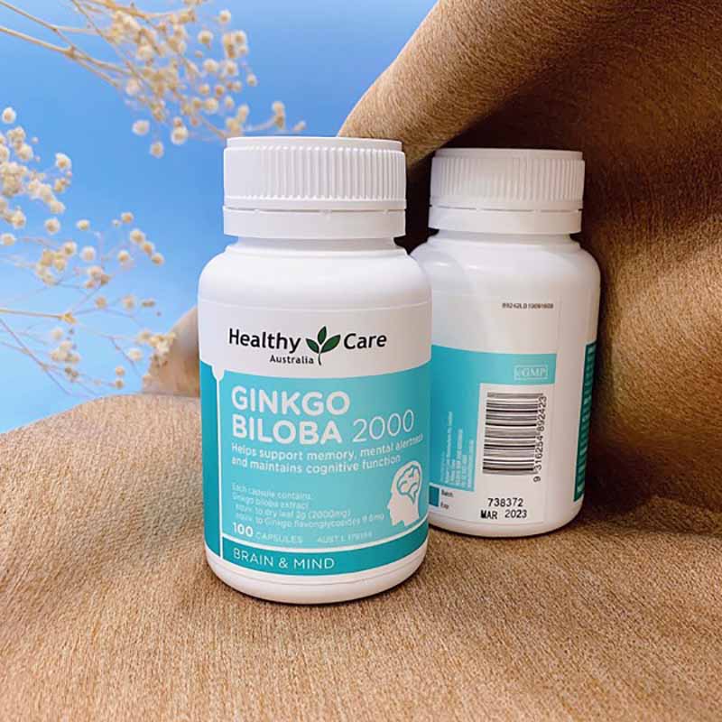 Healthy Care Ginkgo Biloba chỉ sử dụng cho trẻ em trên 15 tuổi và người trưởng thành