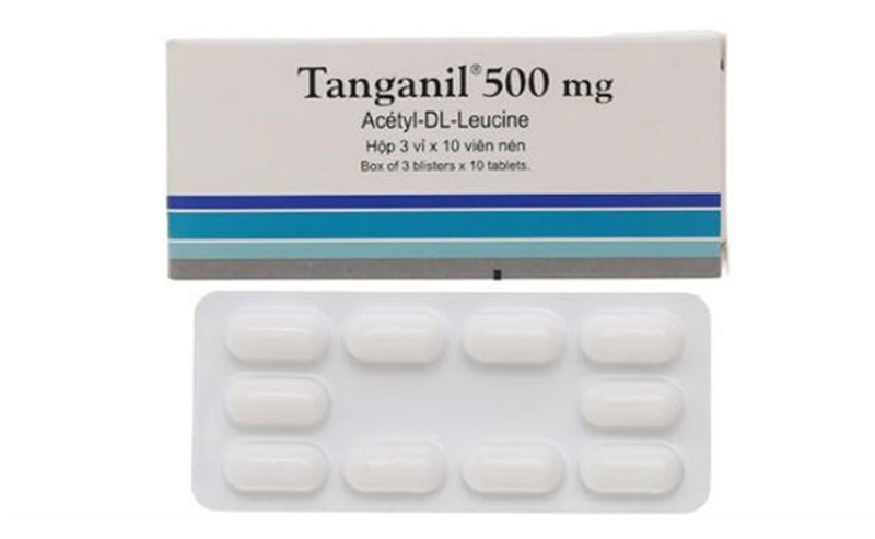 Thành phần chính của Tanganil là hoạt chất Acetyl-DL-Leucine