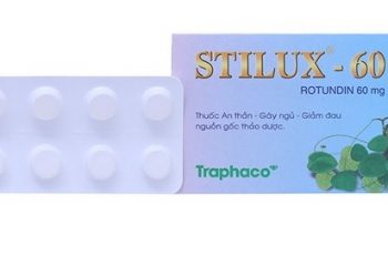 Stilux là sản phẩm an thần, gây ngủ được sản xuất bởi công ty dược phẩm Traphaco.