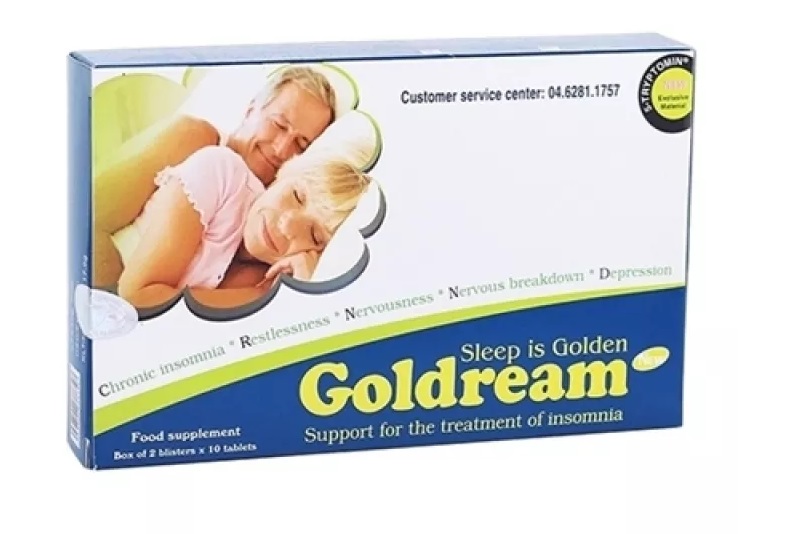 Viên uống Gold Dream là giải pháp hiệu quả cho người bị mất ngủ lâu năm