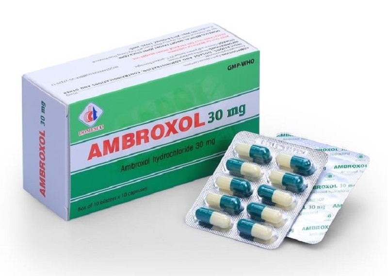 Thuốc Ambroxol có công dụng hỗ trợ quá trình long đờm cho trẻ