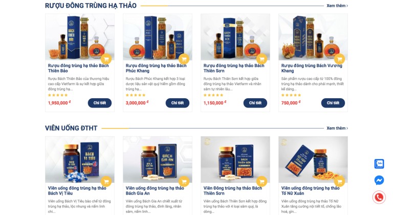 website đông trùng hạ thảo