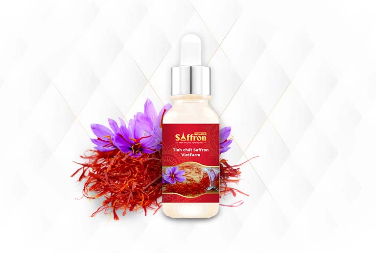 Tinh chất Saffron Vietfarm chiết xuất từ những sợi nhụy hoa thượng hạng